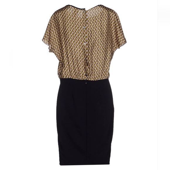 MICHELLE WINDHEUSER Mixed fabric dress in size 6 - Picture 4 of 16